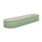 Livsip Garden Bed 320x80x56cm Planter Box Raised Container Galvanised Green