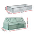 Raised Garden Bed with Greenhouse 3 in 1 Galvanised Planter Box Kit
