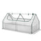 3 in 1 Raised Garden Bed with Greenhouse Galvanised Planter Box Kit