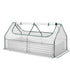 3 in 1 Raised Garden Bed with Greenhouse Galvanised Planter Box Kit