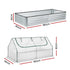 3 in 1 Raised Garden Bed with Greenhouse Galvanised Planter Box Kit