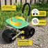 Rolling Garden Work Seat – Height Adjustable, 360° Swivel, 130kg