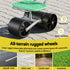 Rolling Garden Work Seat – Height Adjustable, 360° Swivel, 130kg