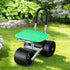 Rolling Garden Work Seat – Height Adjustable, 360° Swivel, 130kg