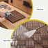 Gardeon 27pc Interlocking Wood Deck Tiles 30 x 30cm Pine Outdoor Flooring Brown