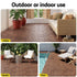 Gardeon 27pc Interlocking Wood Deck Tiles 30 x 30cm Pine Outdoor Flooring Brown