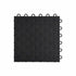 Giantz Garage Floor Tiles Interlocking PP Flooring 25PCS 30x30cm Black