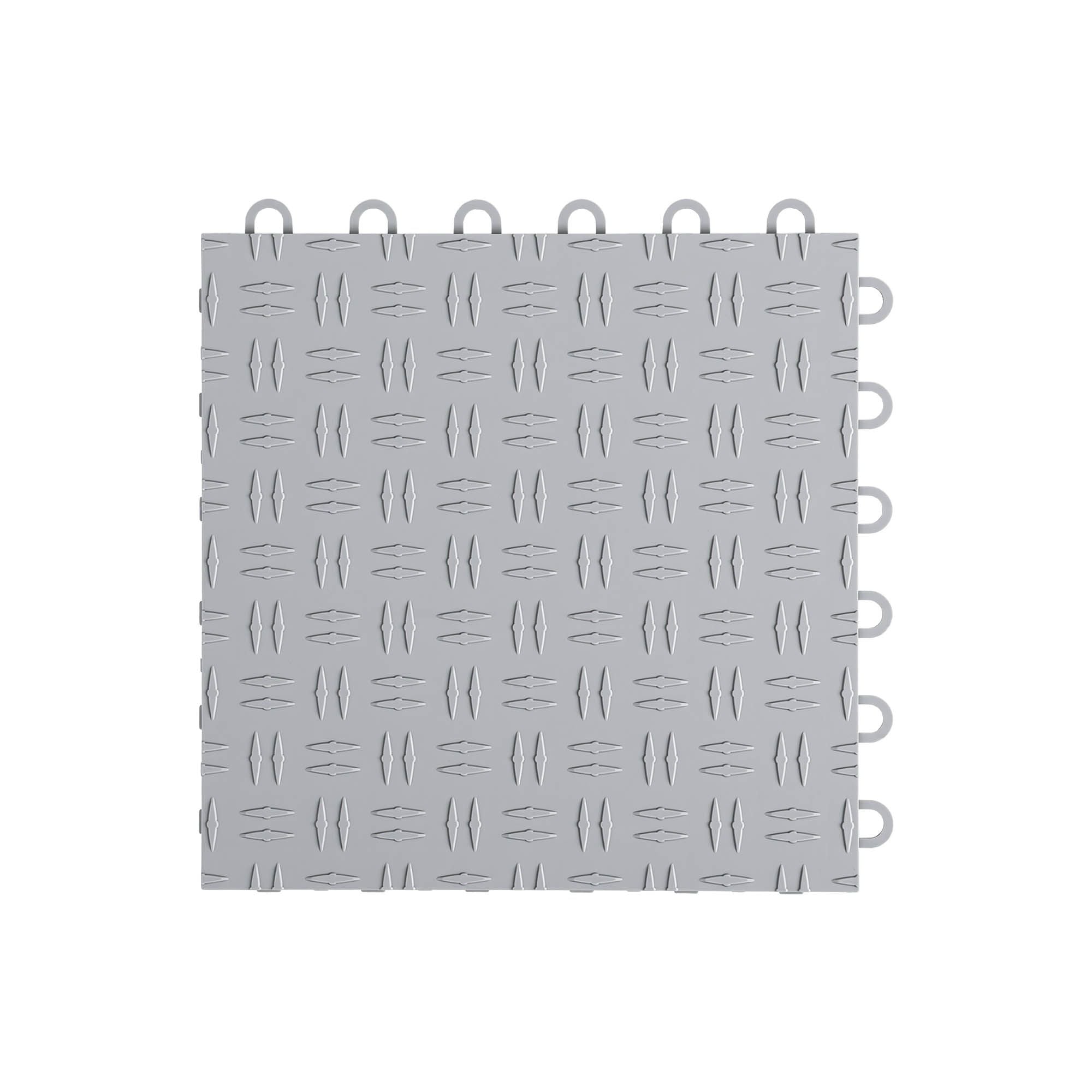 Giantz Garage Floor Tiles 25 Pcs Interlocking PP 30x30cm Workshop Flooring Grey