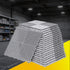 20 Interlocking Garage Floor Tiles with Self‑Draining Non‑Slip Heavy‑Duty Design Grey