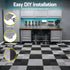 20 Interlocking Garage Floor Tiles with Self‑Draining Non‑Slip Heavy‑Duty Design Grey