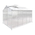 Aluminium Greenhouse Polycarbonate Panels 3.1x1.9x1.89M