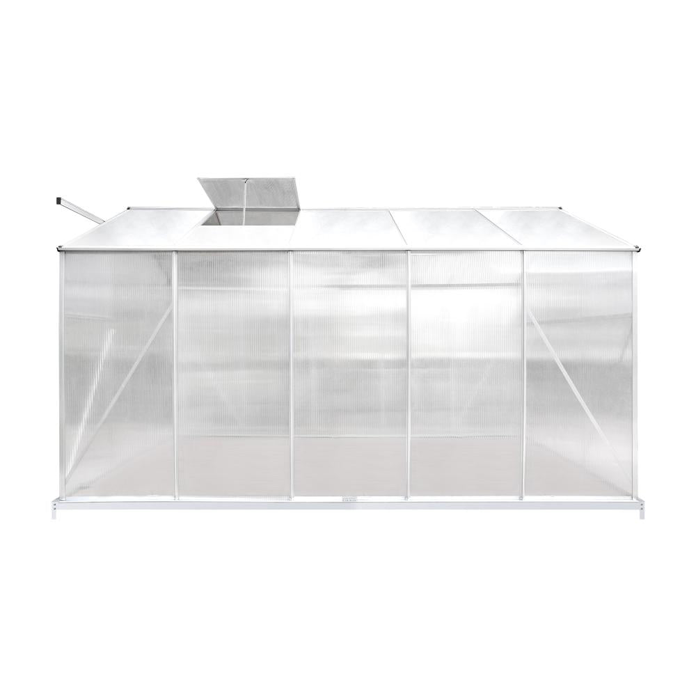 Aluminium Greenhouse Polycarbonate Panels 3.1x1.9x1.89M