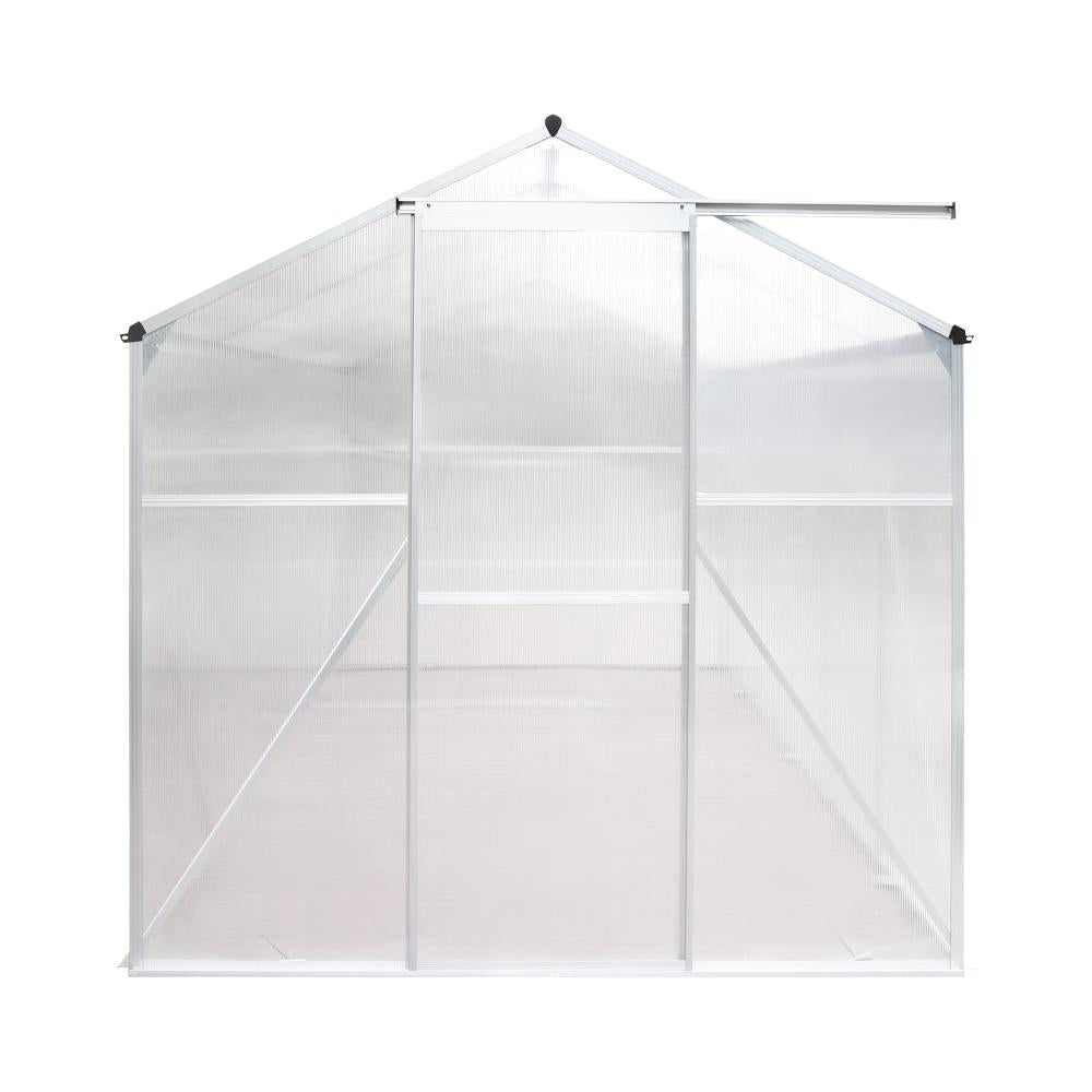 Aluminium Greenhouse Polycarbonate Panels 3.1x1.9x1.83M