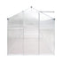 Aluminium Greenhouse Polycarbonate Panels 3.1x1.9x1.83M