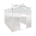 Aluminium Greenhouse Polycarbonate Panels 1.9x1.9x1.83M