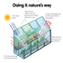 Greenfingers Greenhouse 2.52x1.27x2.13M Lean-to Aluminium Polycarbonate Green House Garden Shed