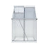 Green Fingers Greenhouse Aluminium Polycarbonate Premium Garden Storage Shed 3.1Mx1.9Mx2.0M