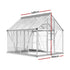 Greenhouse 2.48x1.89x2M Aluminium Polycarbonate Green House Garden Shed