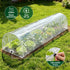 Mini Greenhouse 300x45x30cm Tunnel Clear PVC Steel Frame Portable