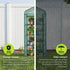 Green Fingers Greenhouse 4 Tiers Mini Green House Garden Bed 1.6x0.7x0.5M