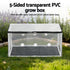 Mini Greenhouse 50x25x25cm PVC Cover for Mushrooms Succulents