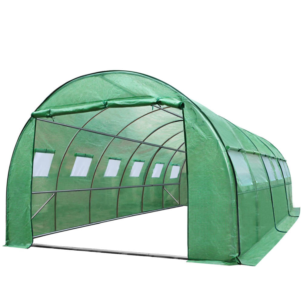 Greenhouse 6x3x2M Walk in Green House Tunnel Plant Garden Shed Dome