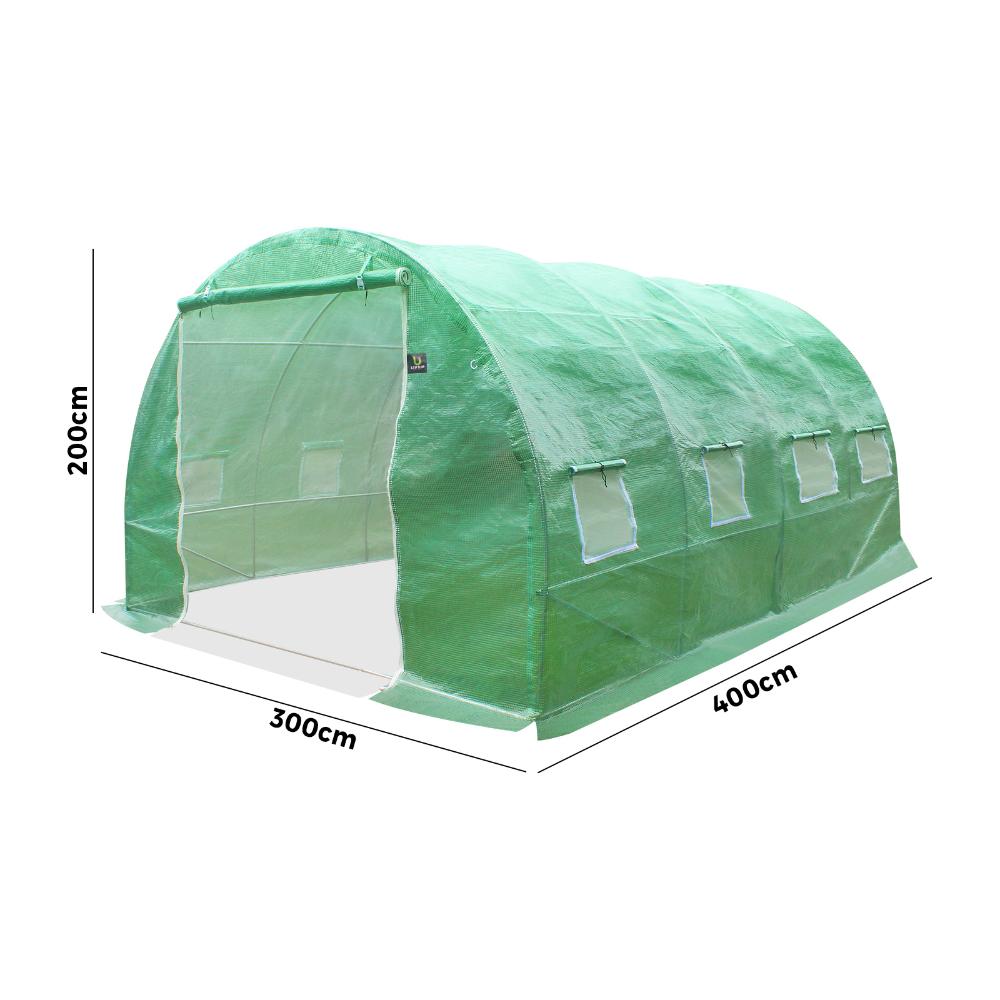 Greenhouse 4x3x2m Walk in Plant Tunnel