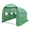 Greenhouse 3x2x2M Walk in Green House Tunnel Plant Garden Shed Dome