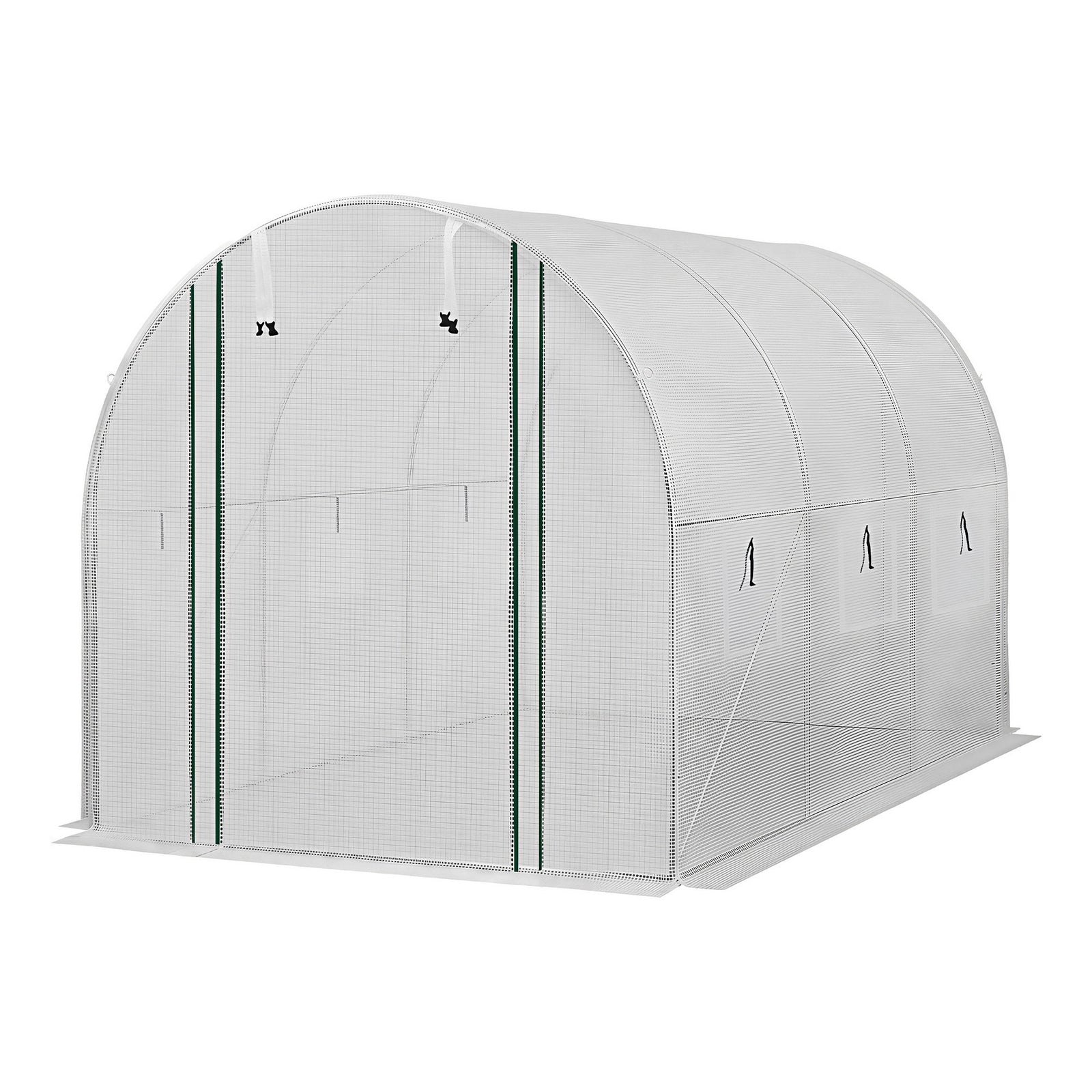 Greenhouse 3x2x2M Walk in Green House White