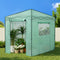 Green Fingers Greenhouse 180x240x240cm Steel Frame PE Cover Outdoor Shelter