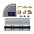 LockMaster Electric Sliding Gate Opener 800KG Keypad 4M