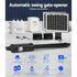 LockMaster Single Swing Gate Opener 500KG 20W Solar Panel