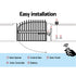 LockMaster Single Swing Gate Opener 500KG 20W Solar Panel