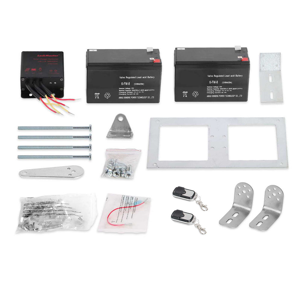 Single Swing Gate Opener 500KG 10W Solar Panel