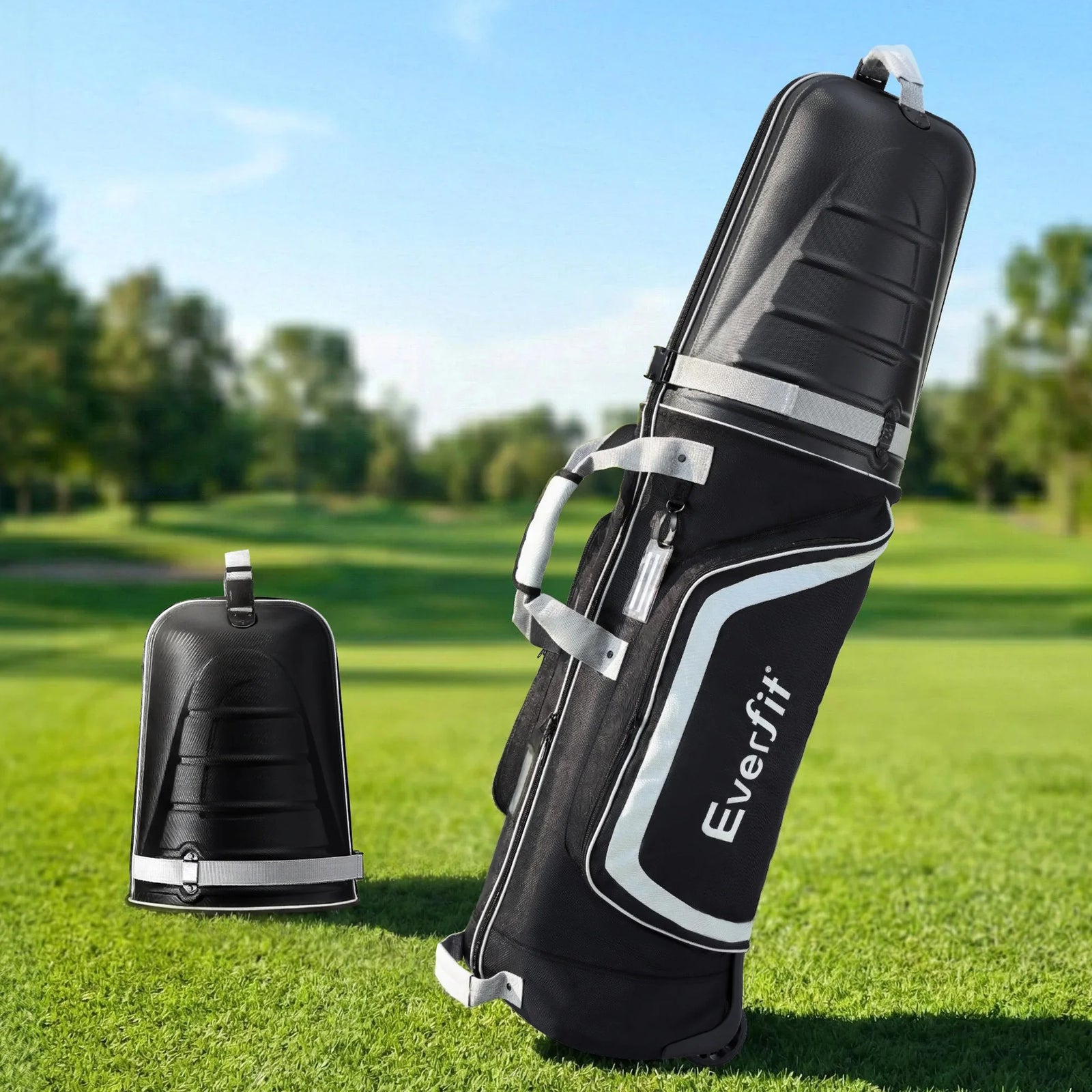 Golf Travel Bags for Airlines with Wheels Golf Clubs Hard Case Foldable