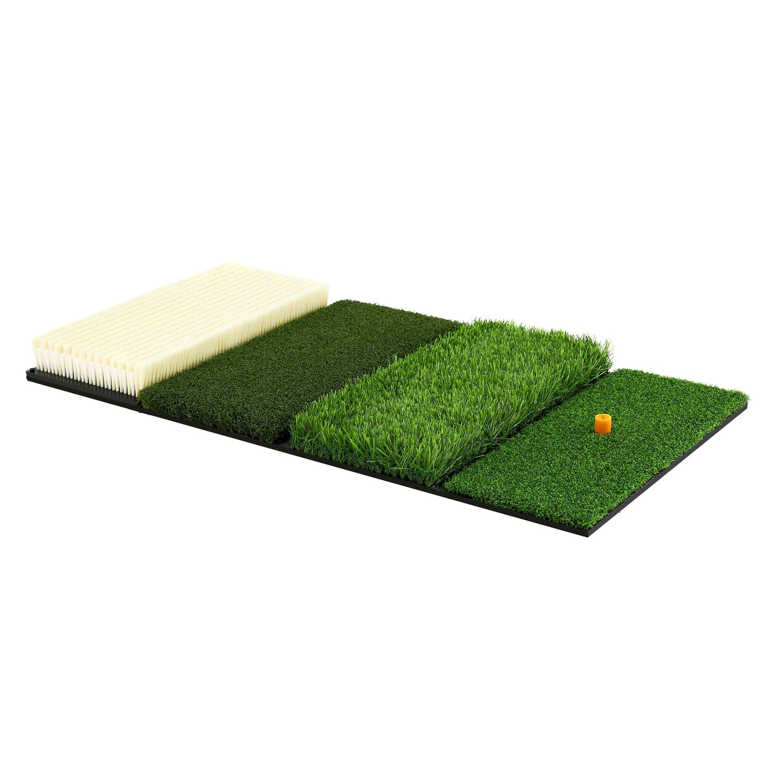 Golf Hitting Mat Practice Turf 4 in 1 Foldable Training Aid Backyard