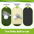 Golf Hitting Mat Practice Turf 4 in 1 Foldable Training Aid Backyard