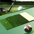 Golf Hitting Mat Practice Turf 4 in 1 Foldable Training Aid Backyard