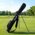 Golf Stand Bag Lightweight Sunday Pitch And Putt Bag Black