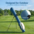 Golf Stand Bag Lightweight Sunday Pitch And Putt Bag Blue