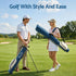 Golf Stand Bag Lightweight Sunday Pitch And Putt Bag Blue