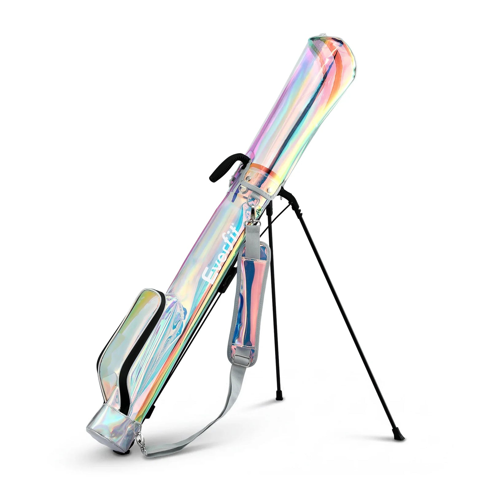 Golf Stand Bag Lightweight Sunday Pitch And Putt Bag Holographic