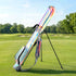 Golf Stand Bag Lightweight Sunday Pitch And Putt Bag Holographic