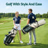 Golf Stand Bag Lightweight Carry Bag Dual Strap Club Divider