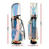 Golf Stand Bag Lightweight Carry Bag Dual Strap Club Divider Holographic