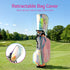 Golf Stand Bag Lightweight Carry Bag Dual Strap Club Divider Holographic