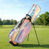 Golf Stand Bag Lightweight Carry Bag Dual Strap Club Divider Holographic