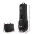 Golf Travel Bag Flight Cover Foldable Soft Case Wheels Black
