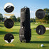 Golf Travel Bag Flight Cover Foldable Soft Case Wheels Black