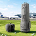 Everfit Golf Travel Bag Flight Cover Foldable Soft Case Wheels Grey